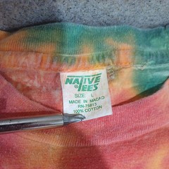 McDonald’s Get Back With Big Mac Tie Dye Shirt L Vtg 90’s