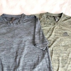 Adidas Mens T Shirt Short Sleeve Logo-Front Fabric-100% Polyester Size- Medium