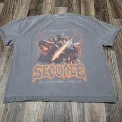 Transformers Goat Crew T-Shirt 2XL Gray Wash Scourge