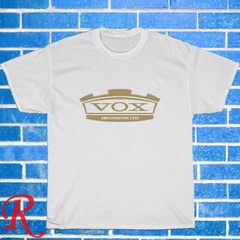VOX Amplifiers Logo Black/Grey/Navy/White Size S-5XL Unisex T-Shirt