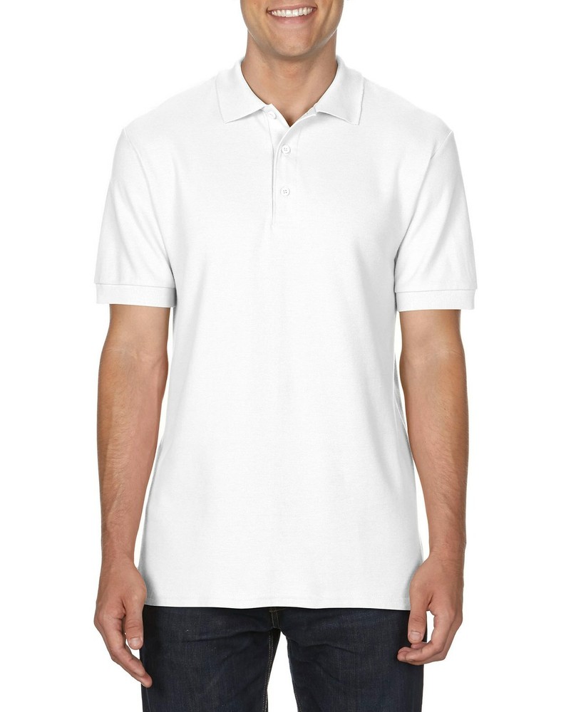 New Mens Pique Polo Shirt Short Sleeve Plain Tee Top Work Casual Cotton Blend RR