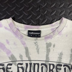 Vintage Y2K The Hundreds Men’s Large Tie-Dye Graphic T-Shirt Skater Streetwear