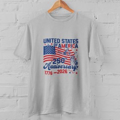 USA 250th Anniversary Shirt Patriotic America Flag T Shirt 1776 2026