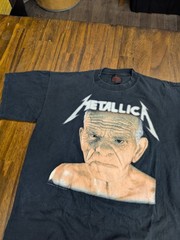 Vintage 1991 Metallica Off To Never Never Land Tour T Shirt XL Brockum 90s USA