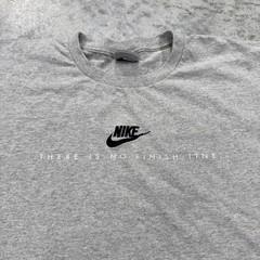 Vintage Nike shirt Adult Extra Large 90s There is no Finish line embroidered y2k