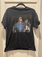 Notorious BIG And Puff Daddy (Diddy) – Black Shirt – M
