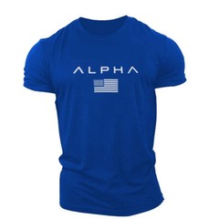 Men’s Workout Crew Neck Tee T Shirts Short Sleeve Gym Bodybuilding Muscle Shirts