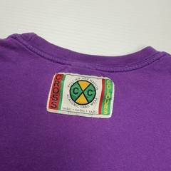 Cross Colours LA Mens Shirt XL Purple Love See No Color Graphic Rainbow Pride