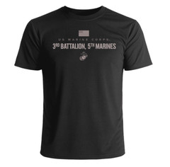 US Marine Corps 3rd Battalion, 5th Marines Subdued T-Shirt Officially Licensed