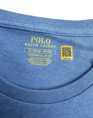 Polo Ralph Lauren Custom Slim Fit T-Shirt Short Sleeve Blue Men’s Size XL
