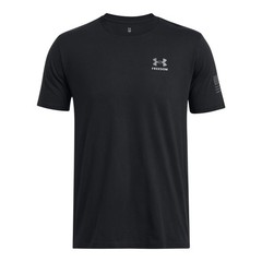 Under Armour Men’s Freedom Graphic T-Shirt Steel Light Heather Royal Small