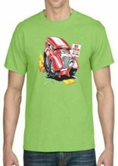 Adult DryBlend® T-Shirt – ( RED RIDER – HOT ROD)