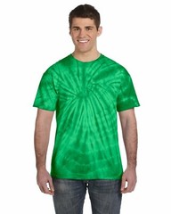 Tie-Dye Adult 5.4 oz. 100% Cotton Short Sleeves Spider T-Shirt CD101 S-5XL