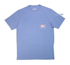 NWT Vineyard Vines Men SS Pocket Crew Tee T-Shirt “LOBSTER TOSS WHALE FILL”