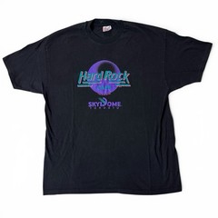 Vintage Hard Rock Cafe Toronto Sky Dome SkyDome T Shirt 1989 Size XL