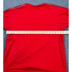 ENJOY COCA COLA Red Pocket T Shirt Logo “Have a Good Day” Shoulder Sleeve Size M