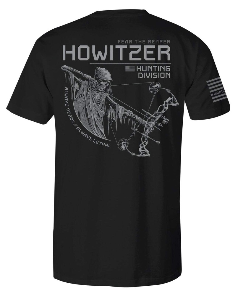 Howitzer Style Men’s T-shirt Reaper Hunting Military Grunt MFG
