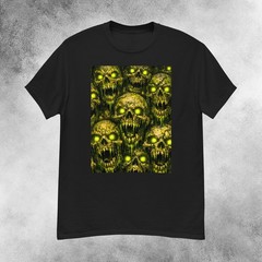 Infernal Nuclear Slime Skulls Horror T-Shirt Men’s S-2XL