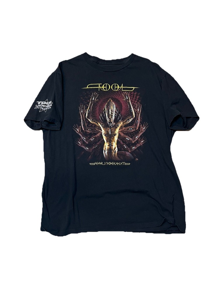 Tool Fear Inoculum Tour Los Angeles, California Medium Black T-Shirt Large