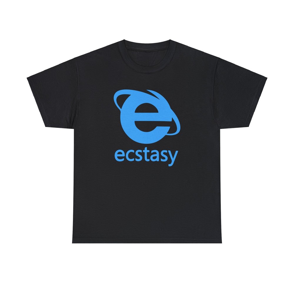 Ecstacy T-Shirts – Black and White