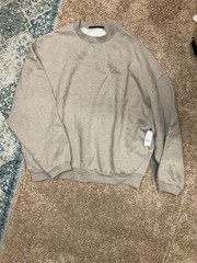 Fear of God Essentials Sweatsuit – XL Core Heather Crewneck & Sweatpants – NWT