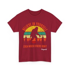 Bigfoot Believe In Yourself Even When Others Don’t Sasquatch Lover Vintage Shirt