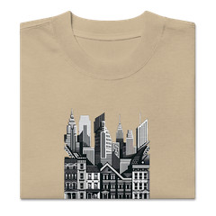 Oversized faded t-shirt (NEW YORK)