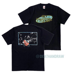 NO PRESSURE BAND Live rock tour short sleeve black color 2 side shirt VK10681