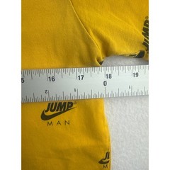 Nike Jordan Jumpman All Over Print Yellow T Shirt Men’s Size Small