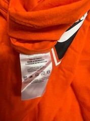 Nike Air Men’s Athletic T-Shirt Size MEDIUM Blocked Logo Gym Graphic FD6660 820