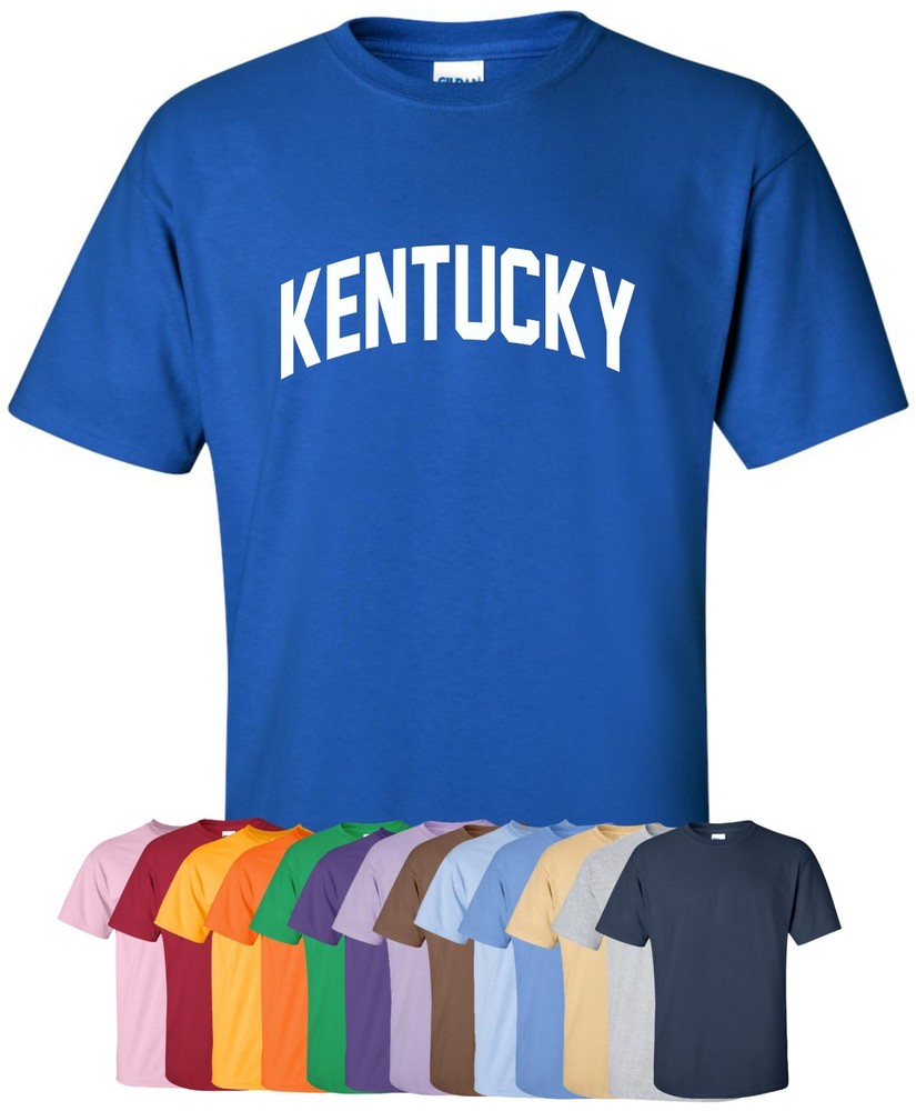 New “Kentucky” T-Shirt S-4XL, 30+ Colors! bluegrass state lexington louisville