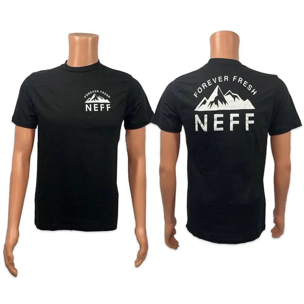 Men’s Black NEFF Forever Fresh Graphic Tee T-Shirt