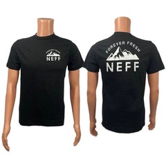 Men’s Black NEFF Forever Fresh Graphic Tee T-Shirt