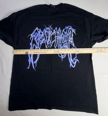 Revenge Storm Blue Lightning Anarchy T-Shirt Black Blue Men’s XL Hype