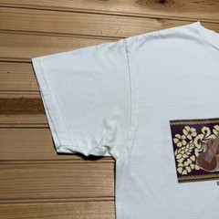 Vintage 1998 Hawaiian Tradition Ukulele Floral Beach Tropical Souvenir Shirt XL
