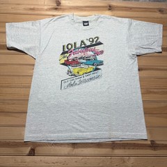 Vintage 1992 Iola Wisconsin Car Show Chevrolet Truck Graphic T-Shirt USA – XL
