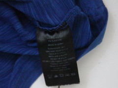 Large Eddie Bauer Blue Man’s Polyester Elastane Crewneck Men’s T-Shirt Top W23