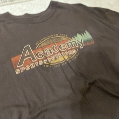 Alstyle Apparel & Activewear Men’s Brown Logo Graphic Crew Neck T-Shirt 2XL