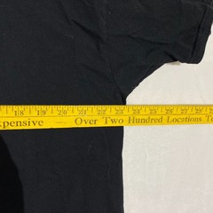 One Piece T-Shirt Mens 2XL Black Monkey D. Luffy Wanted Poster Graphic Tee