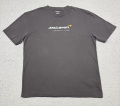 Hollister McLaren F1 Team Shirt Mens Medium Gray Las Vegas Racing Graphic Tee