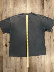 Rhude Lone Wolf Graphic Tee Shirt Unisex Faded Gray American Made Size XL