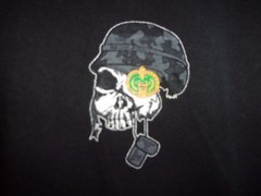Us Army Ft Still Oklahoma Regulators black XL t shirt