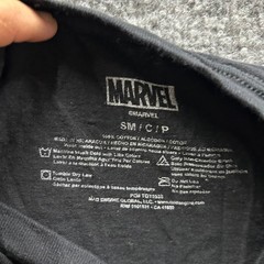Marvel T-Shirt Mens Size Small Black Deadpool Comic Graphic Print Short Sleeve