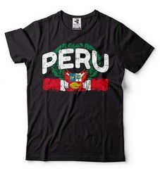 Mens Peru Shirt Peru Patriotic Flag Tee Peru National Shirt Peru Unisex Tee