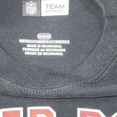 NFL Team Apparel Super Bowl LV T-Shirt Mens Medium Black Good Chiefs Buccaneers