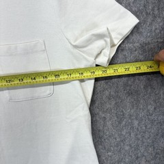 Taylor Stitch T-Shirt Men’s Small White Chest Pocket Short Sleeve Slub Cotton