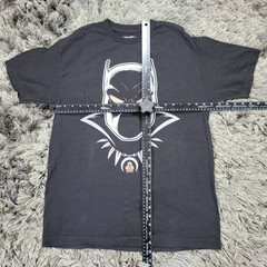 Rufnek T-Shirt Mens Large Black Panther Marvel Short Sleeve Cotton Pullover Logo