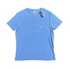 Polo Ralph Lauren Custom Slim Fit T-Shirt Short Sleeve Blue Men’s Size XL