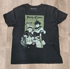 Black Clover T-shirt Yuno Yami Luck Anime Size XL
