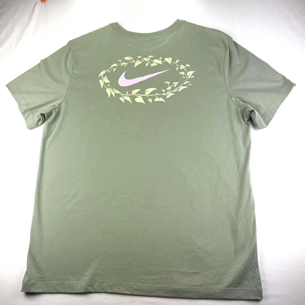 Nike Swoosh Logo Shirt Mens XL Olympian Sport Classic Cotton Graphic Print NEW